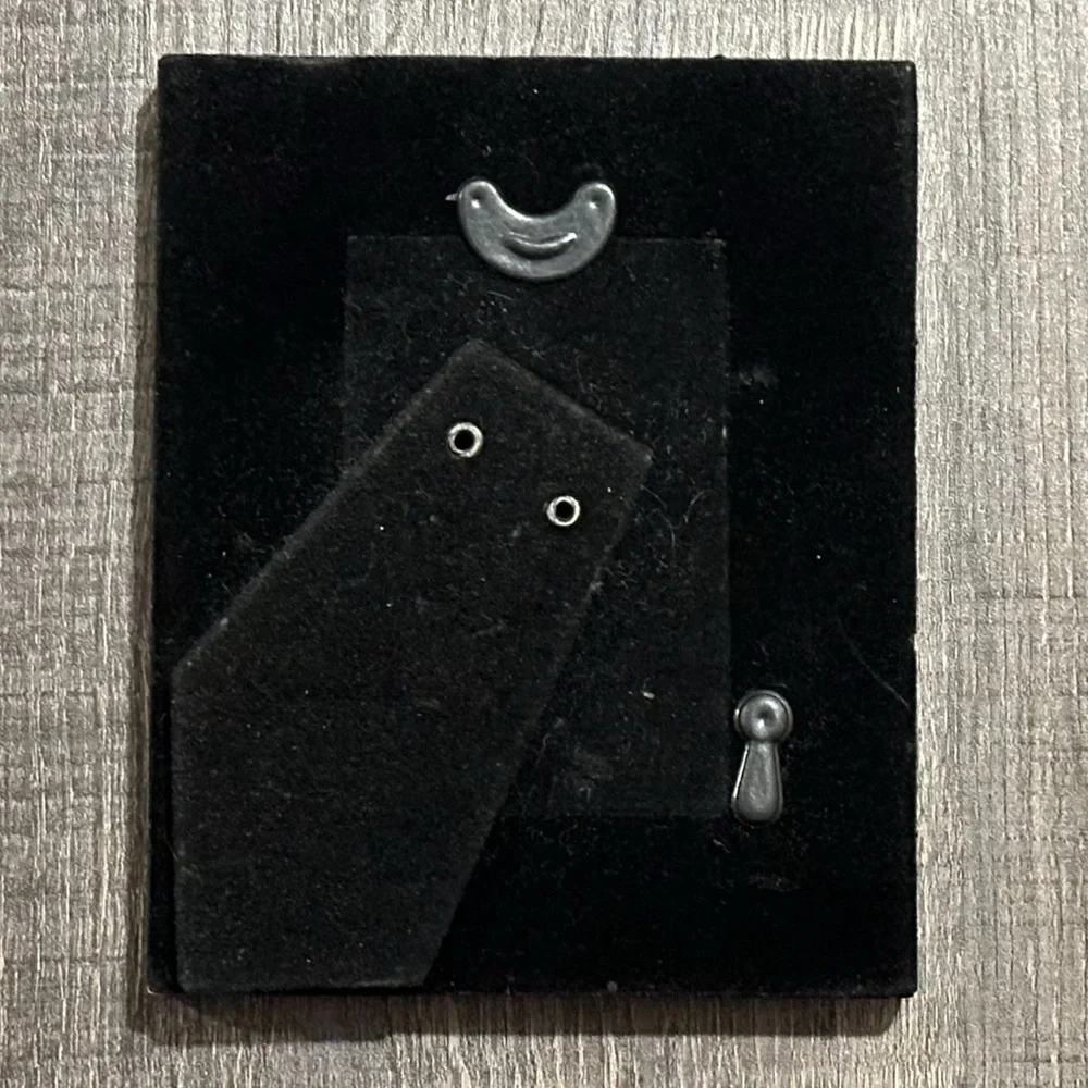 💞 New Small Silver Single Photo Baby Picture Frame
